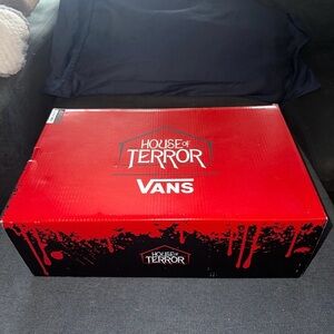 Vans House of Terror Red Hi-Tops